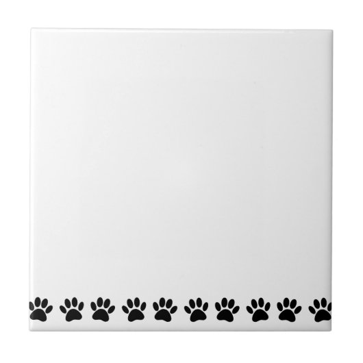 Carreau Motif Dog Paw (Devant)