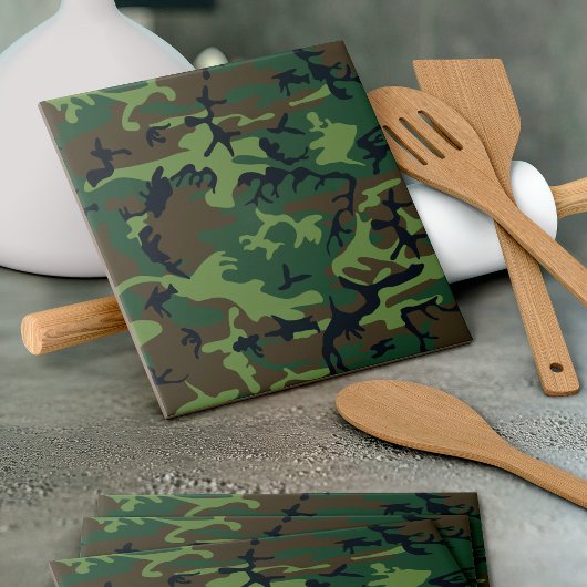 Carreau Motif du Camouflage Vert, Motif militaire, Armée