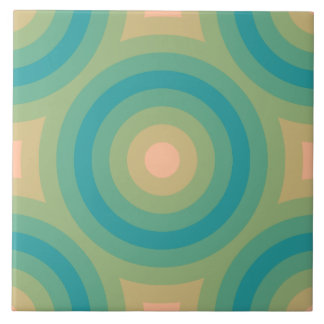 Carreau Motif du cercle baltique Fuzzy Peach