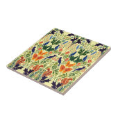 Carreau Motif Écureuils Oiseaux & Papillons (Côté)