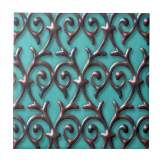 Carreau Motif élégant magnifique (Devant)