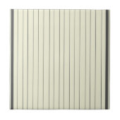 Carreau Motif en bande verticale en beige noir (Devant)