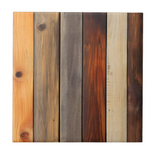 Carreau Motif en bois chaud