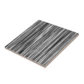 Carreau Motif en bois gris noir rustique moderne de grain (Côté)