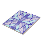 Carreau Motif en mosaïque de néon méditerranéen (Côté)