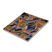 Carreau Motif Ethnique (Côté)