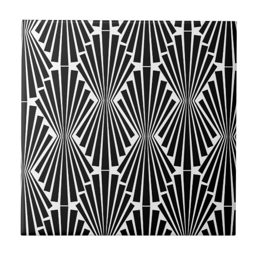 Carreau Motif fait sur commande d'art déco (Devant)