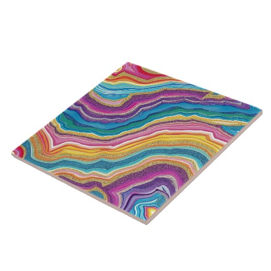 Carreau Motif Faux agate (Côté)