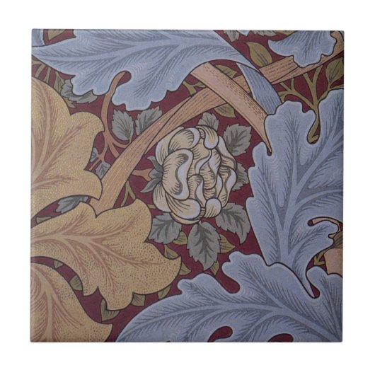 Carreau Motif feuille d'acanthe de St. James par William M (Devant)