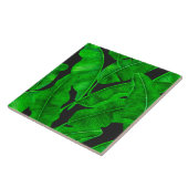 Carreau Motif feuille de banane (Côté)