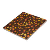 Carreau Motif Feuille de Thanksgiving Maple (Côté)