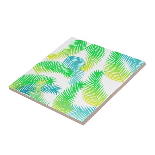 Carreau Motif feuille Palm (Côté)