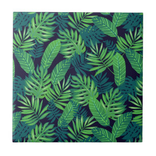 Carreau Motif Feuille tropical