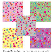 Carreau Motif Fleur Cute Daisy