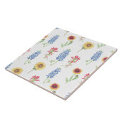 Carreau Motif Fleur sauvage du Texas (Côté)