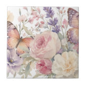 Carreau motif floral (Devant)