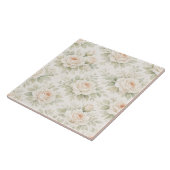 Carreau Motif floral de mariage (Côté)