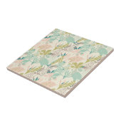 Carreau Motif floral moderne (Côté)