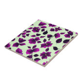 Carreau Motif Floral Pua Melia Fleurs (Côté)