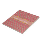 Carreau Motif Foxglove Petal Paisley (Côté)