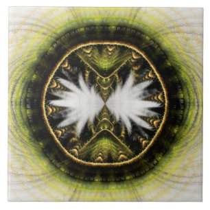 Carreau Motif fractal magique mystique