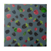 Carreau Motif framboise 2 (Devant)