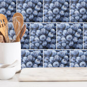 Carreau Motif Fruit aux bleuets