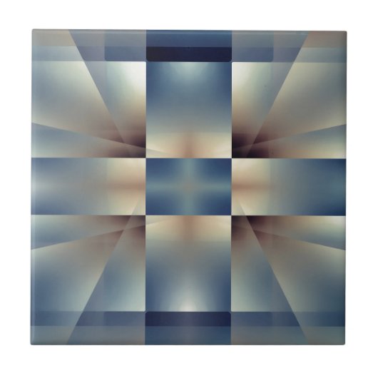 Carreau motif géométrique Abstrait (Devant)