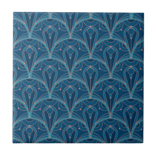 Carreau Motif géométrique Art Déco répétitif