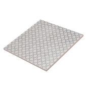 Carreau Motif géométrique beige islamique (Côté)