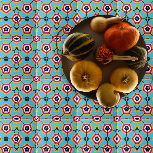 Carreau Motif géométrique coloré moderne