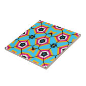 Carreau Motif géométrique coloré moderne (Côté)