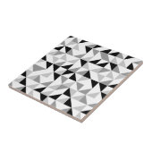 Carreau Motif géométrique de triangles (Côté)