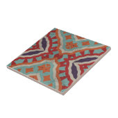 Carreau Motif géométrique dénudé ethnique (Côté)