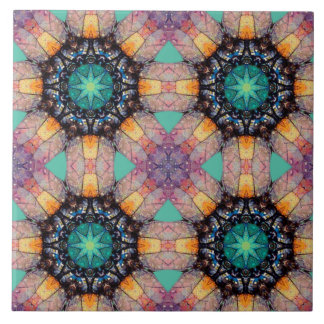 Carreau Motif géométrique dynamique Accent bohème