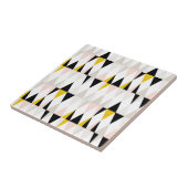 Carreau Motif géométrique fendu de triangle (Côté)