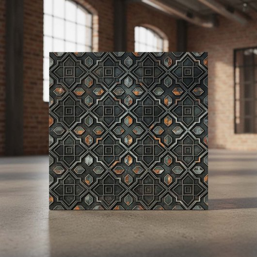 Carreau Motif géométrique industriel #2 ID1227