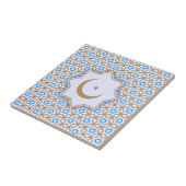 Carreau motif géométrique islamique (Côté)