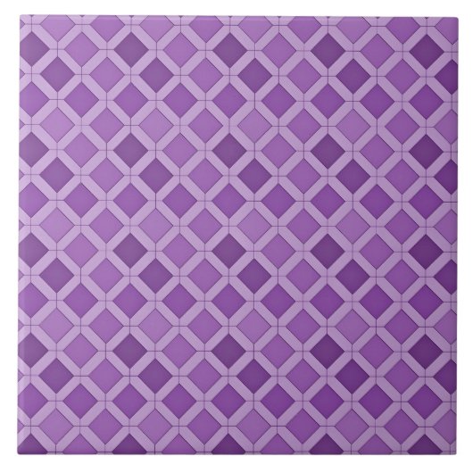 Carreau Motif géométrique Lavender (Devant)