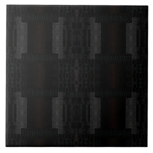 Carreau Motif géométrique noir – Design minimaliste modern