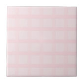 Carreau Motif Gingham Rose Bubble et Lavande (Devant)