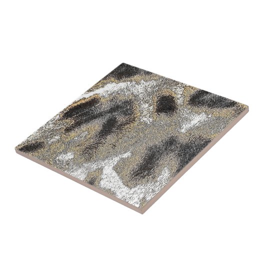 CARREAU MOTIF GIRAFFE (Côté)