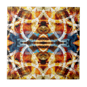 Carreau motif graffiti Abstrait