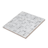 Carreau Motif gris de tuiles (Côté)