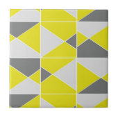 Carreau Motif gris jaune (Devant)