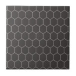 Carreau Motif Hexagon noir<br><div class="desc">Un élégant tuile en céramique motif hexagone moderne pour vos projets : Draps de cuisine,  carreaux de douche,  carreaux de douche,  dessus de table,  foyer cheminée,  ou tout motif de carreaux de fonction que vous voulez créer dans votre maison.</div>