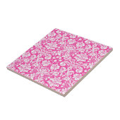 Carreau Motif humide rose chaud (Côté)