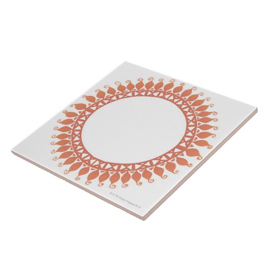 Carreau Motif indien (Côté)