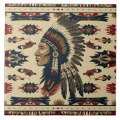 Carreau motif indien cool (Devant)