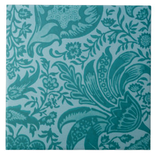 Carreau Motif indien (par William Morris) Carrelage en cér
